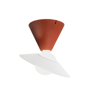 Plafoniera Stilnovo Fante Rosso