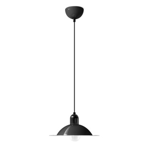 Stilnovo Lampiatta Lampadario Piccolo Bianco/ Nero