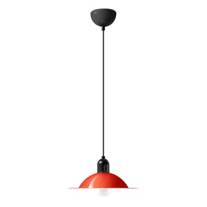 Stilnovo Lampiatta Lampadario Piccolo Bianco/Corallo