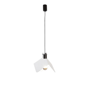 Lampadario Stilnovo Triedro Nero