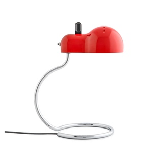 Lampada da Tavolo Stilnovo Minitopo Bianco/ Rosso