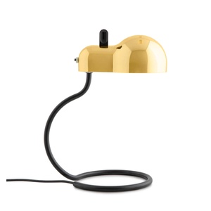 Lampada da Tavolo Stilnovo Minitopo Bianco/Oro