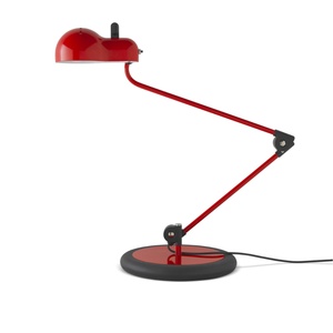 Lampada da Tavolo Stilnovo Topo Lumetto Rosso