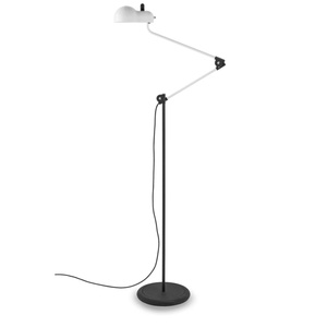 Lampada da Terra Stilnovo Topo Piantana Bianco