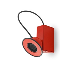 Applique Stilnovo Minibox Rosso