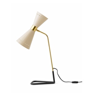 Lampada da Tavolo Stilnovo Megafono 2 Oro/Avorio