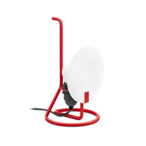 Lampada da Tavolo Stilnovo Bugia Rosso