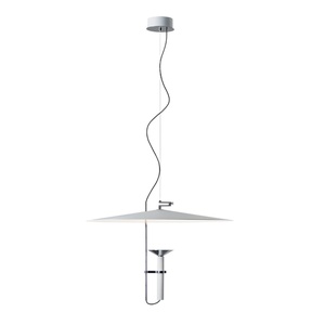 Stilnovo Luna Lampadario Bianco