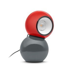 Lampada da Tavolo Stilnovo Gravitino Grigio/ Rosso