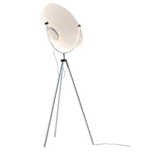 Lampada da Terra Stilnovo Demì Moon Bianco