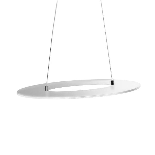 Lampade LED bianco caldo con paralume trasparente, Ø45 