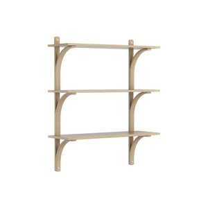 Swedese Levi 90 Shelf Medium Alluminio/Rovere