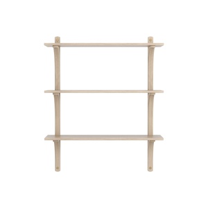 Swedese Levi 90 Shelf Medium Ottone/ Rovere Pigmentato Bianco