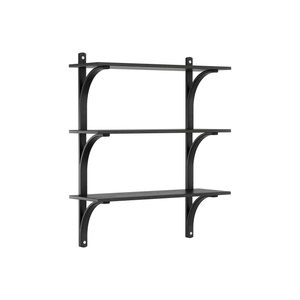 Swedese Levi 90 Shelf Medium Alluminio/ Frassino Nero