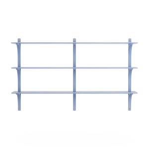 Swedese Levi 180 Mensola Media Ottone/ Blu/ Frassino