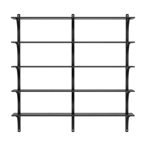 Swedese Levi 180 Shelf Grande Alluminio/ Nero Nero