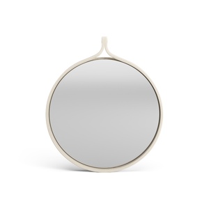 Specchio Swedese Comma Ø40 Bianco
