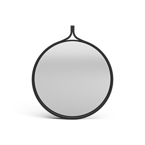 Specchio A Specchio Swedese Ø40 Nero