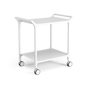 Carrello da Tè Swedese Bianco