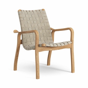 Poltrona Swedese Primo Bassa in Rovere Oliato/naturale