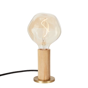 Lampada Da Tavolo Tala Knuckle Oak M. Lampadina Voronoi-I