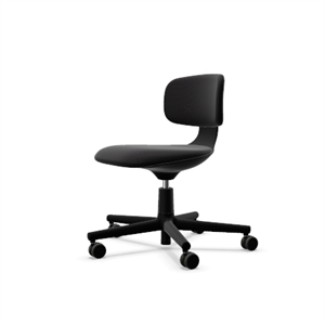 Sedia da Ufficio Vitra Rookie Grigio scuro/Nero/ Nero Profondo