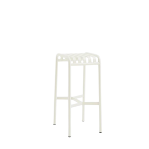 Sgabello da Bar HAY Palissade Bianco Crema
