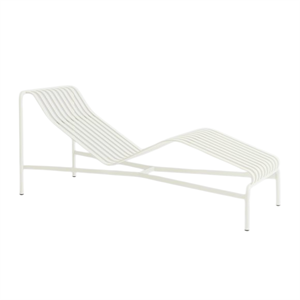 Chaise Longue HAY Palissade Crema Bianco