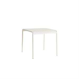 Tavolo HAY Palissade L82,5 Bianco Crema