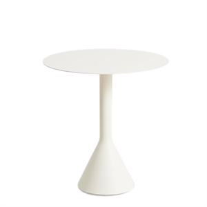 HAY Tavolo Palissade Cone Ø70xH74 Bianco Crema