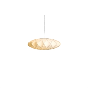 HAY Nelson Saucer Crisscross Bubble Lampadario Piccolo Bianco Sporco