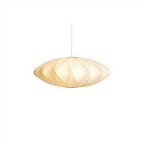 HAY Nelson Saucer Crisscross Bubble Lampadario Medio Bianco Sporco