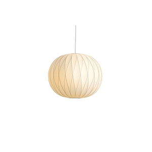 HAY Nelson Ball Crisscross Bubble Lampadario Medio Bianco Sporco