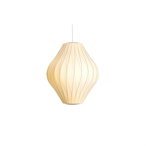 HAY Nelson Pear Crisscross Bubble Lampadario Medio Bianco Sporco