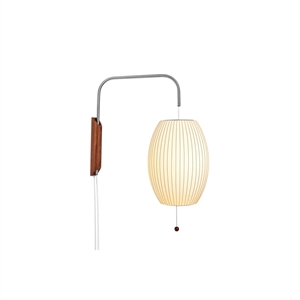 HAY Nelson Cigar Applique Piccolo , Bianco Sporco, con Cavo