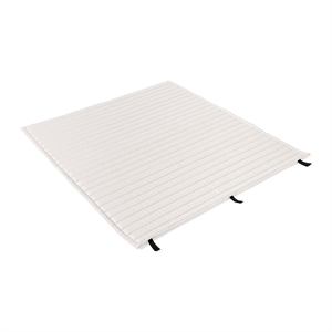 Cuscino Trapuntato HAY Palissade Per Divano Lounge Bianco Crema