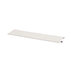 Cuscino Trapuntato HAY Palissade Per Chaise Longue Bianco Crema