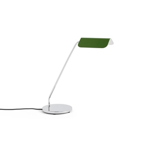 HAY Apex Lampada da Tavolo con Piede Verde Smeraldo