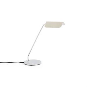 HAY Apex Lampada da Tavolo con Base Bianco Ostrica