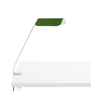 HAY Apex Lampada da Tavolo con Clip Verde Smeraldo