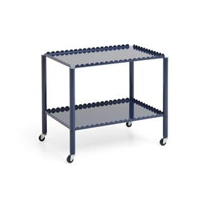 Trolley HAY Arcs Basso Acciaio Blu