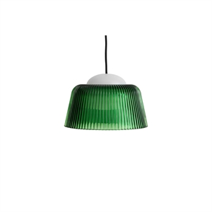 HAY Lampadario Bottiglia Verde