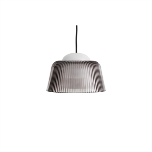 Lampadario HAY Brim Grigio Fumé