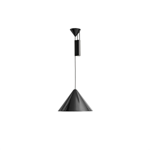 HAY Ciondolo Lampadario Regolabile Ø43 Nero Morbido