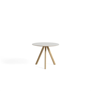 Tavolo da Pranzo HAY CPH20 Ø90 Rovere/ Bianco Sporco