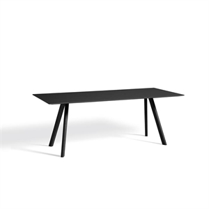 HAY CPH30 Tavolo da Pranzo L200 Rovere/ Nero