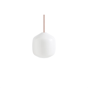 HAY Buoy Lampadario 300 Bianco/Rosso Ruggine