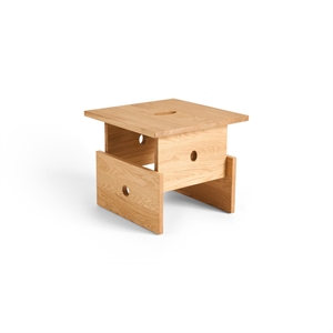 Tavolino da Caffè HAY Wood Box in Rovere Oliato