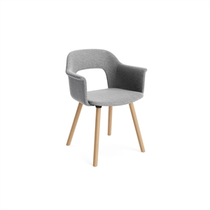 HAY Layout 224 Sedia da Pranzo con Braccioli Hallingdal 130/Rovere