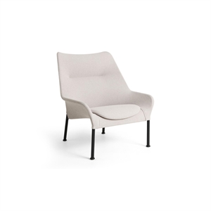 Poltrona HAY O2 Soft Grigio Chiaro/ Nero